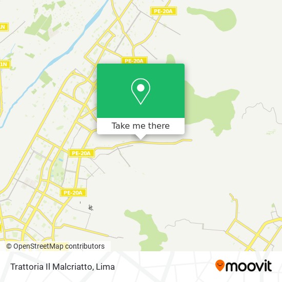 Trattoria Il Malcriatto map