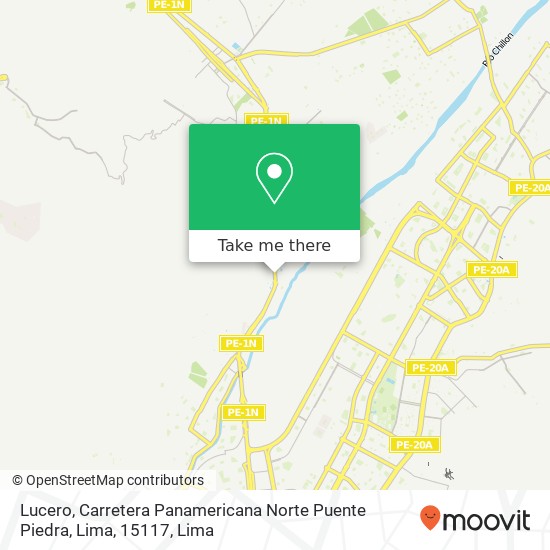 Lucero, Carretera Panamericana Norte Puente Piedra, Lima, 15117 map