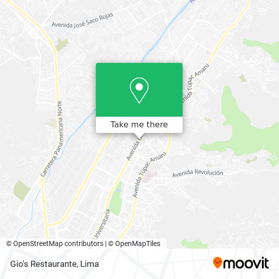 Gio's Restaurante map