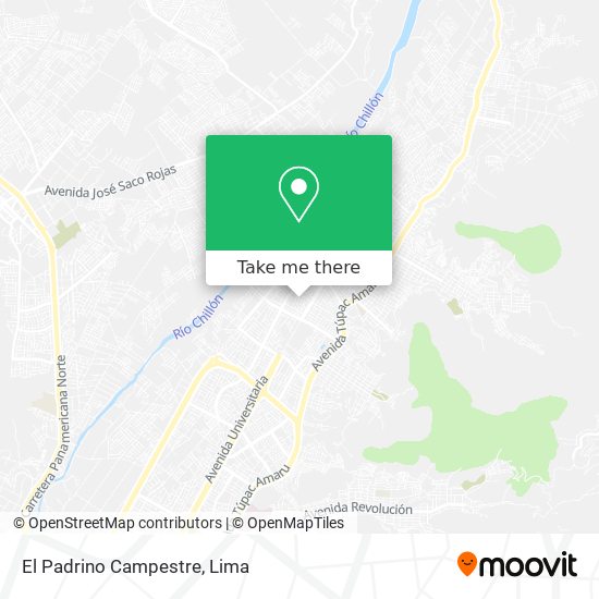 El Padrino Campestre map