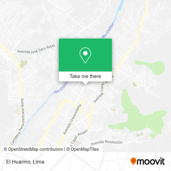 El Huarino map