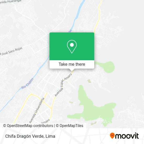 Chifa Dragón Verde map
