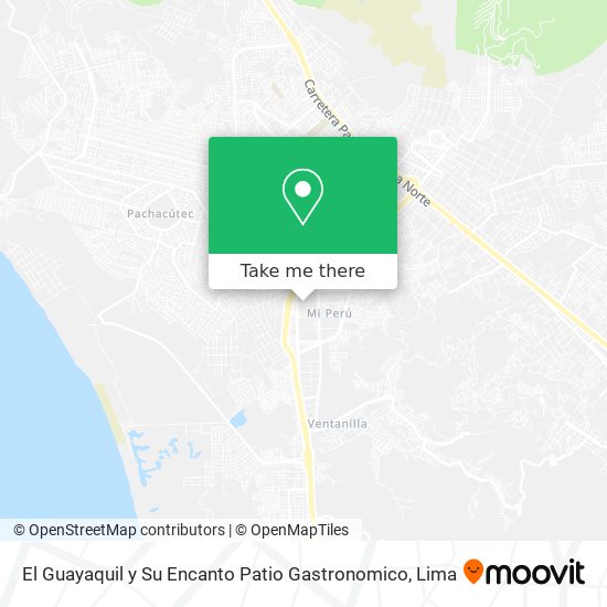 El Guayaquil y Su Encanto Patio Gastronomico map
