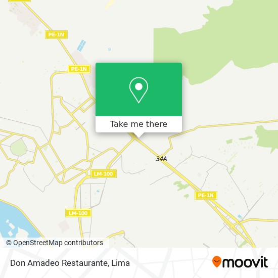 Don Amadeo Restaurante map