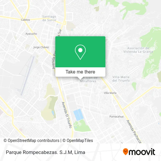 Parque Rompecabezas. S.J.M map