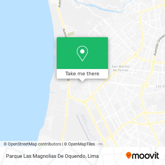 Parque Las Magnolias De Oquendo map