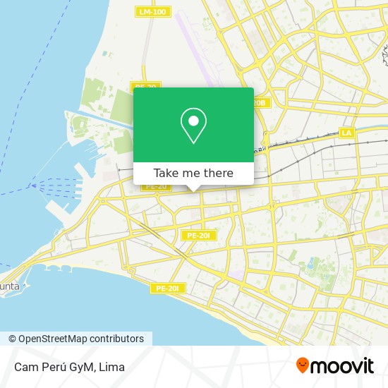 Cam Perú GyM map