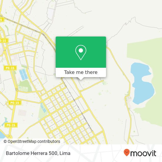 Bartolome Herrera 500 map