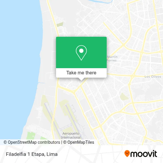 Filadelfia 1 Etapa map