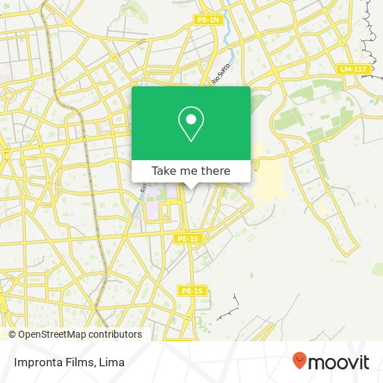 Impronta Films map