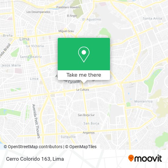 Mapa de Cerro Colorido 163