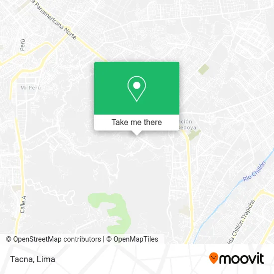 Tacna map