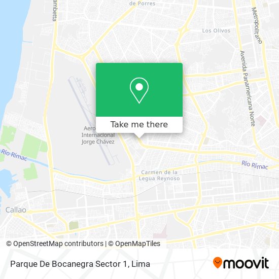 Parque De Bocanegra Sector 1 map