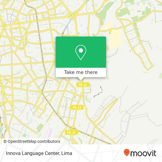 Innova Language Center map