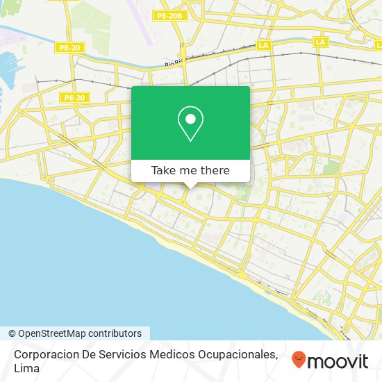 Corporacion De Servicios Medicos Ocupacionales map