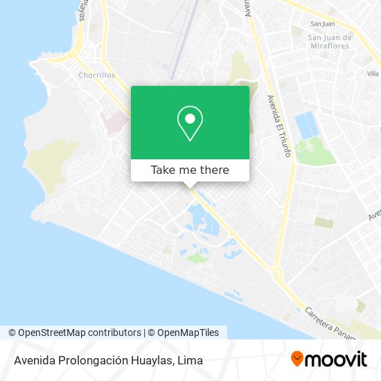 Avenida Prolongación Huaylas map
