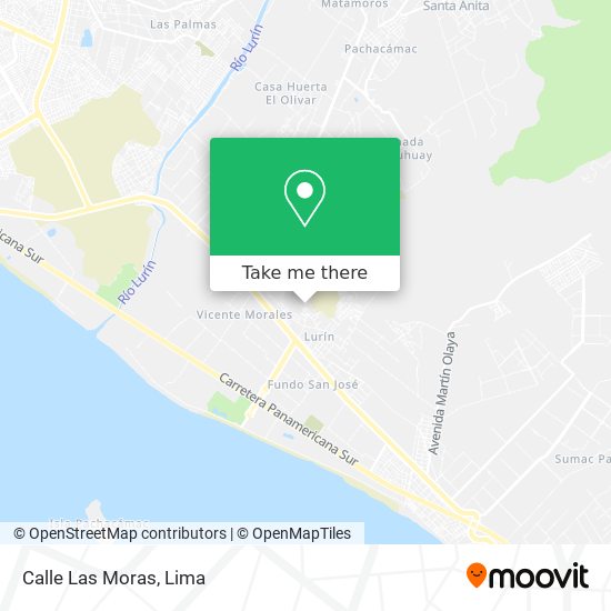 Calle Las Moras map