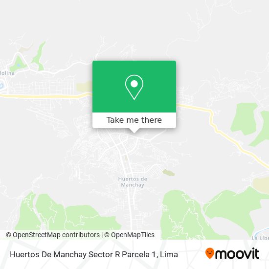 Huertos De Manchay Sector R Parcela 1 map