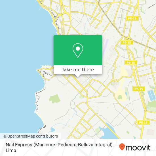 Nail Express (Manicure- Pedicure-Belleza Integral) map