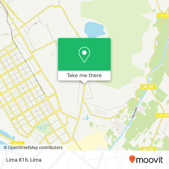 Lima 816 map