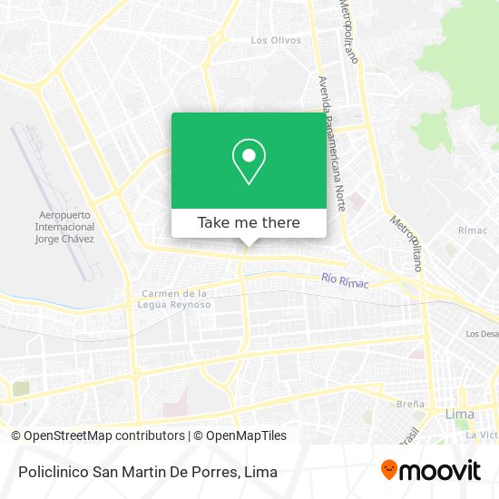 Policlinico San Martin De Porres map