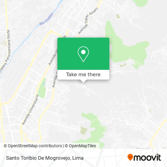 Santo Toribio De Mogrovejo map