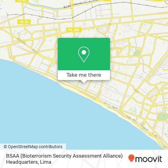 BSAA (Bioterrorism Security Assessment Alliance) Headquarters map