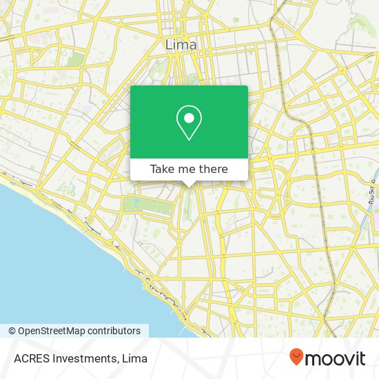 ACRES Investments map