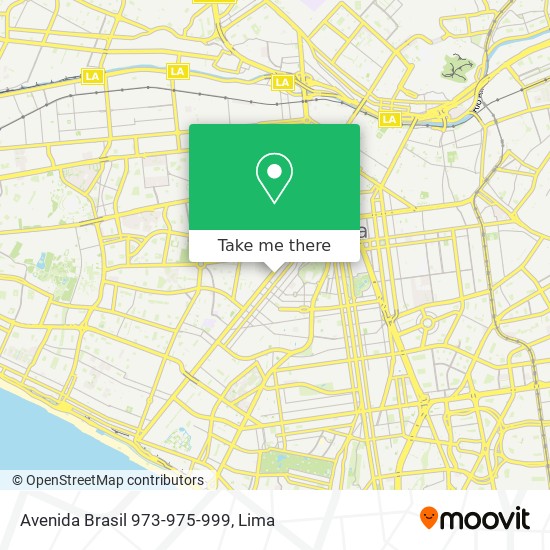 Avenida Brasil 973-975-999 map