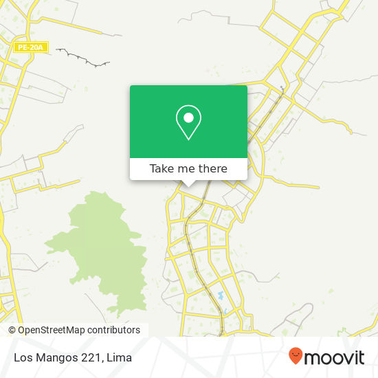Los Mangos 221 map