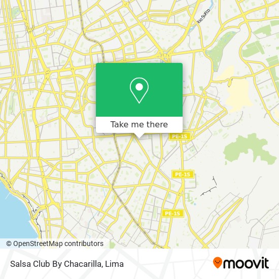 Salsa Club By Chacarilla map