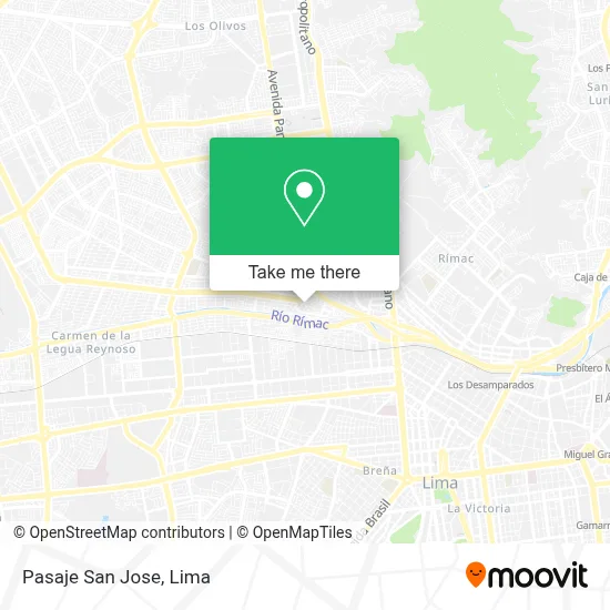 Pasaje San Jose map