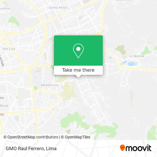 GMO Raul Ferrero map