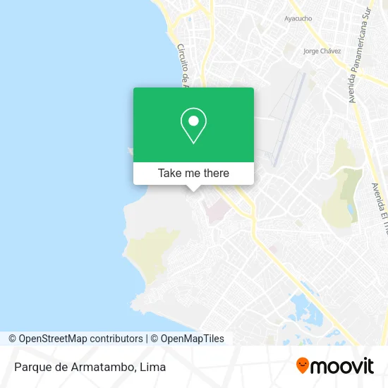 Mapa de Parque de Armatambo