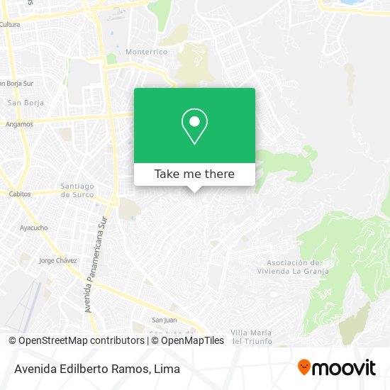 Avenida Edilberto Ramos map