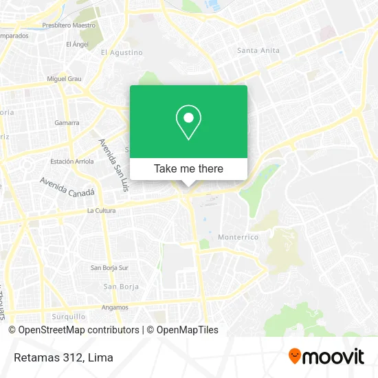 Retamas 312 map