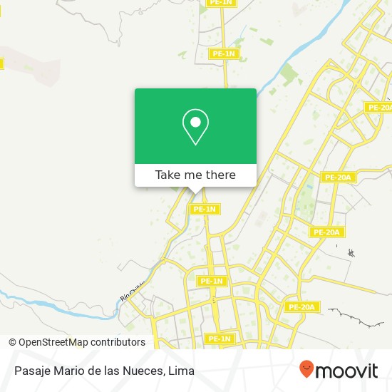 Pasaje Mario de las Nueces map