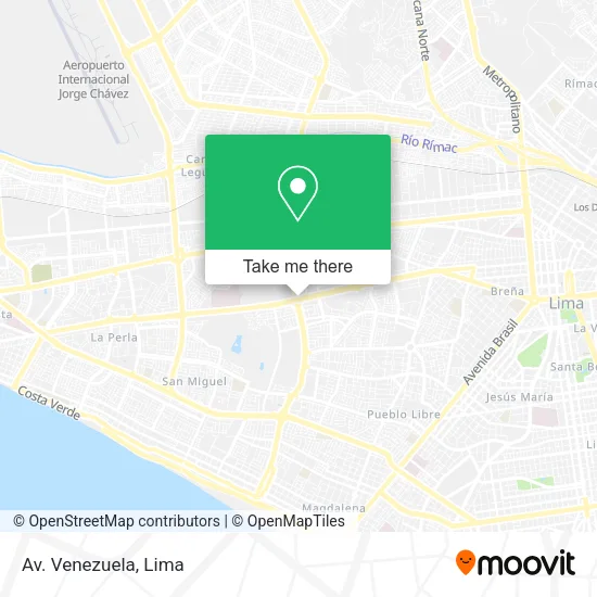 Mapa de Av. Venezuela