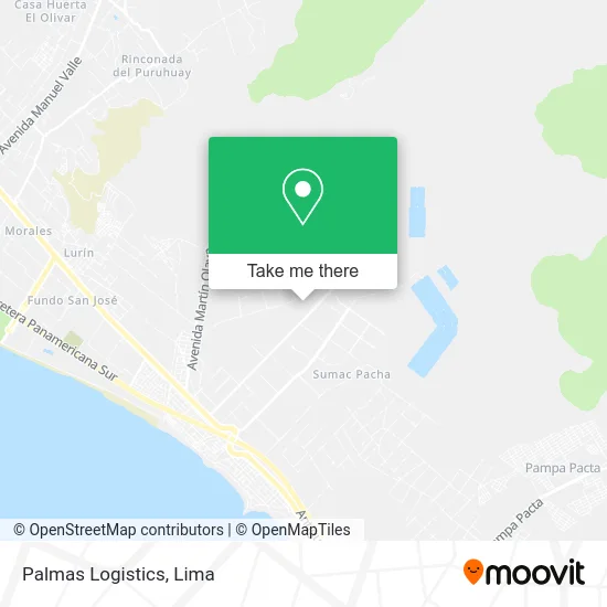 Palmas Logistics map