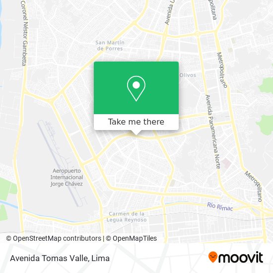 Avenida Tomas Valle map