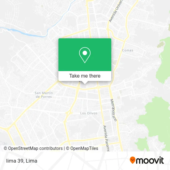 lima 39 map