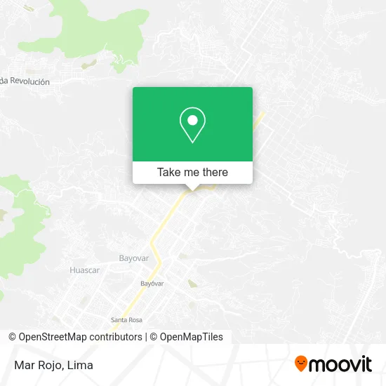 Mar Rojo map