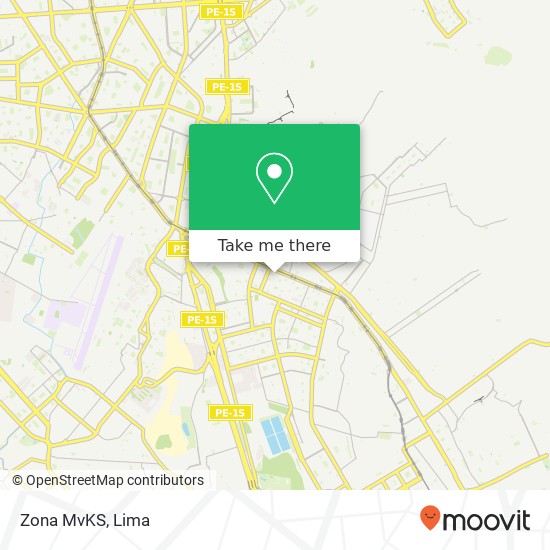 Zona MvKS map