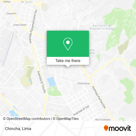 Chincha map