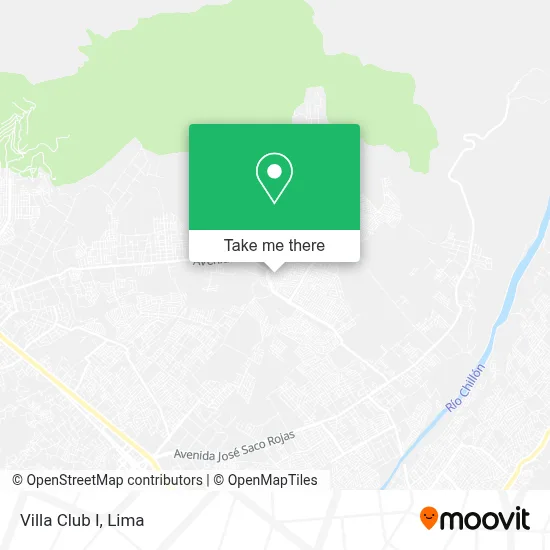Villa Club I map
