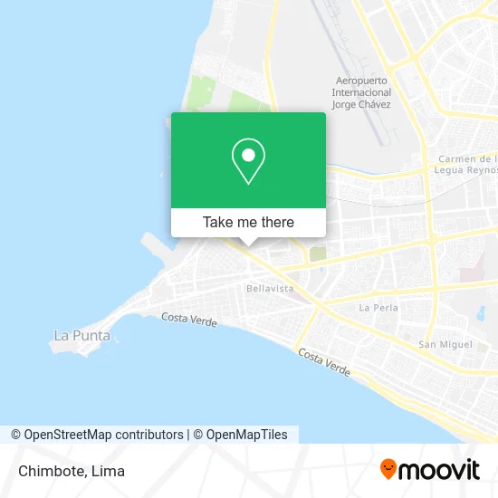 Chimbote map
