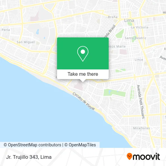 Jr. Trujillo 343 map