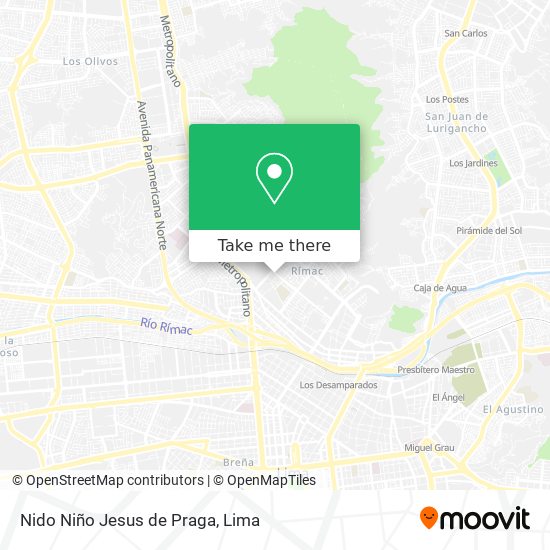 Nido Niño Jesus de Praga map