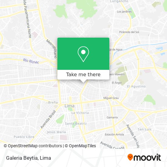 Galeria Beytia map