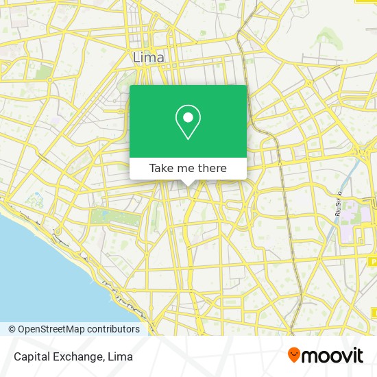 Capital Exchange map